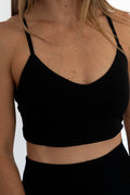 Sculpt Sports Bra - Black