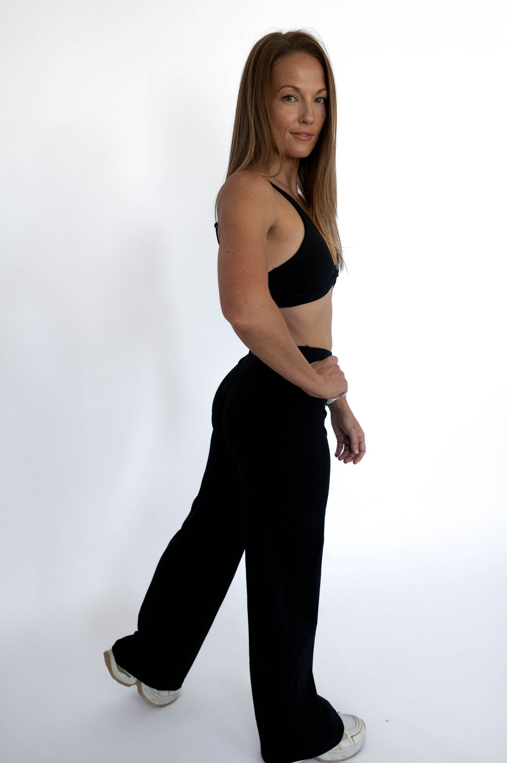 Sculpt Flare Leggings - Black