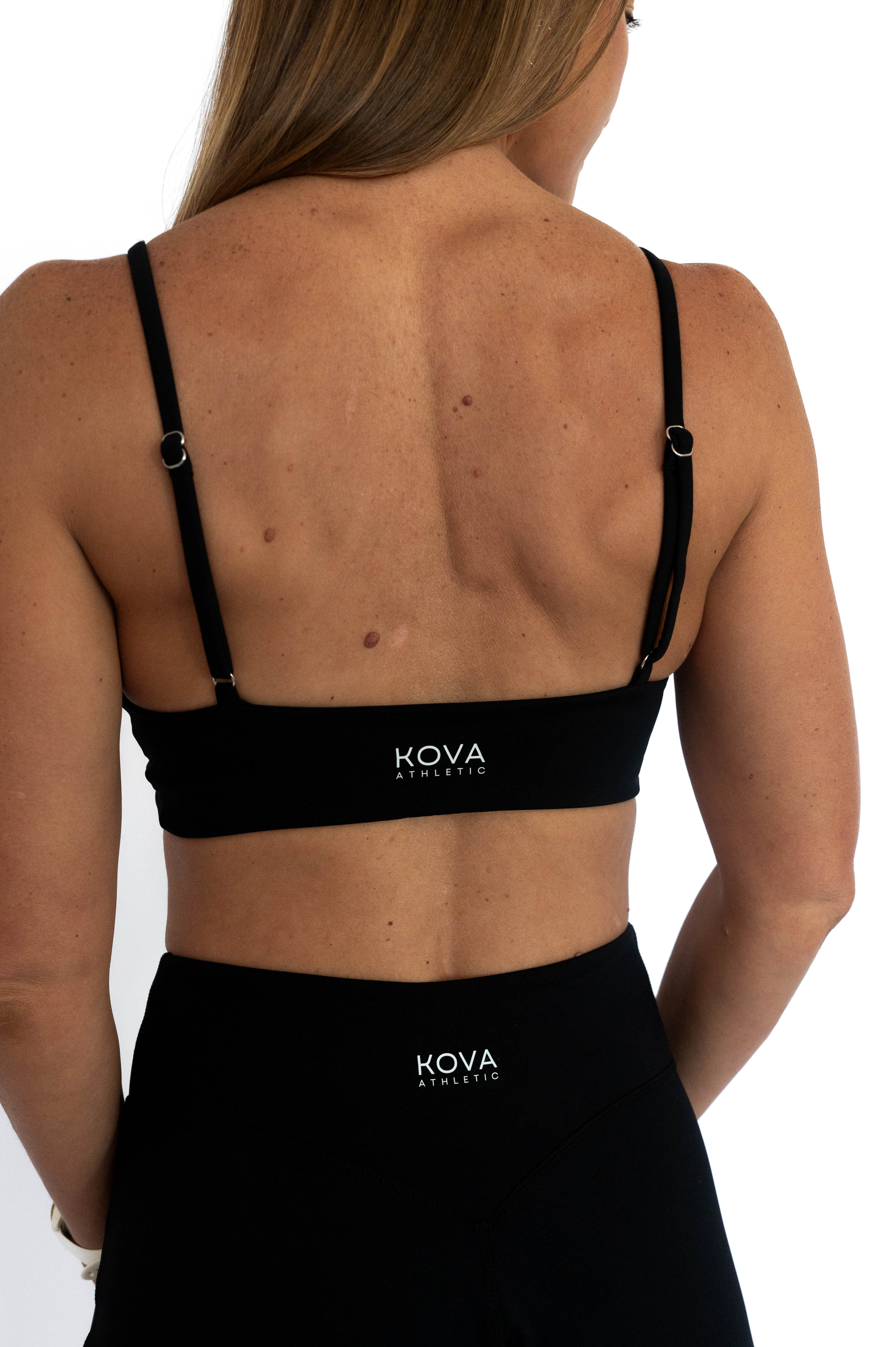 Sculpt Twist Bra - Black