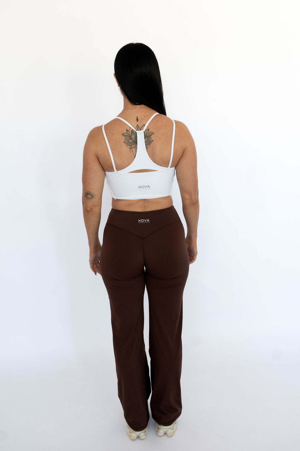 Sculpt Flare Leggings - Mocha