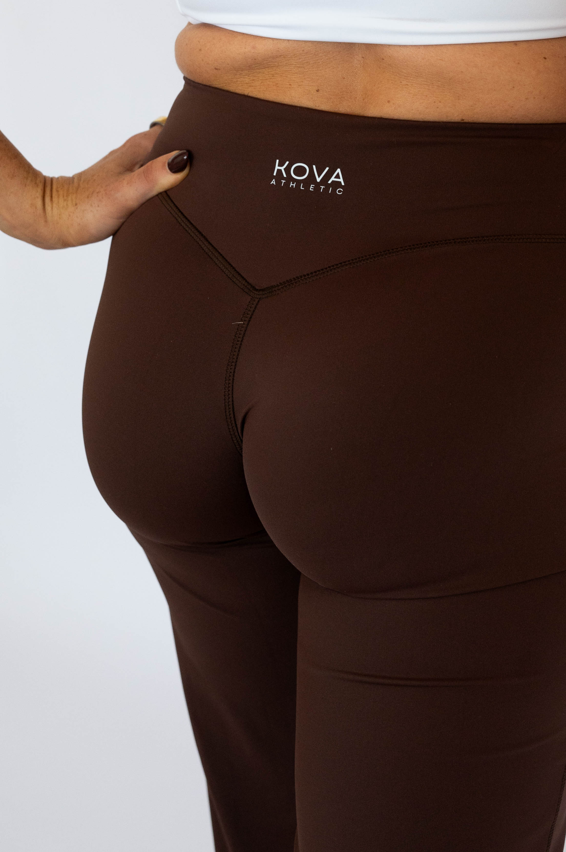 Sculpt Flare Leggings - Mocha