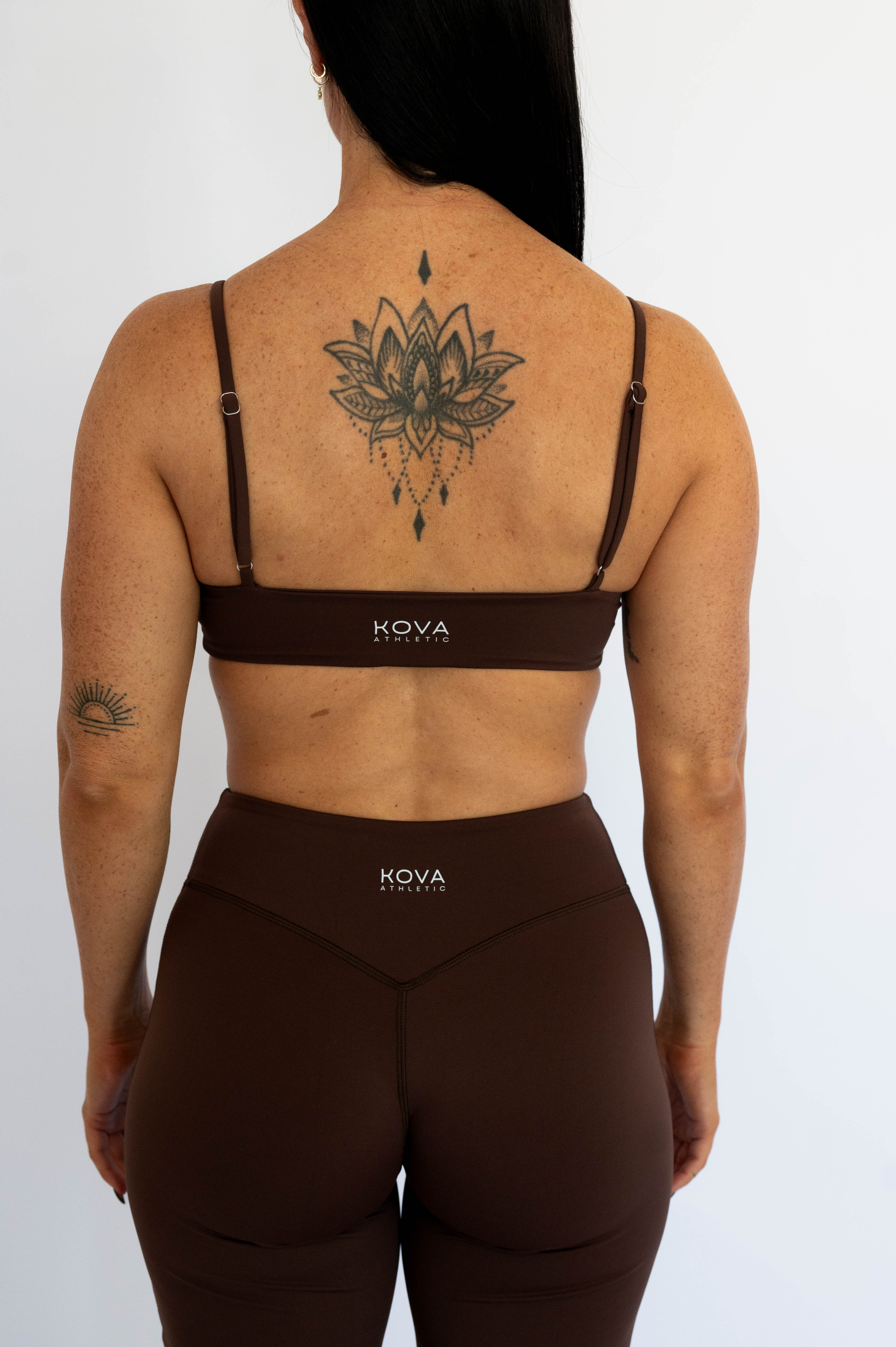 Sculpt Twist Bra - Mocha