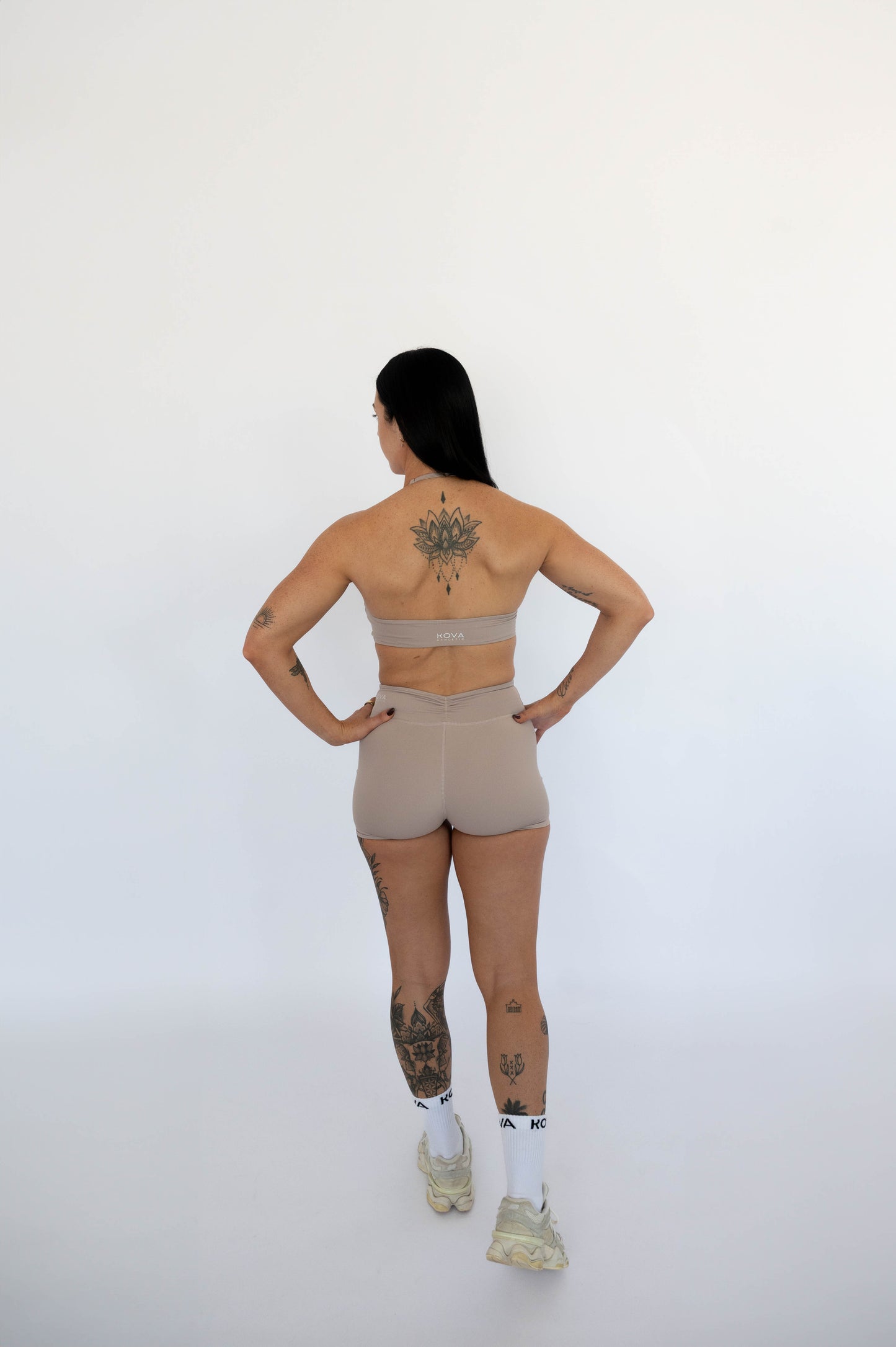 KOVA Sculpt Ruched Back Shorts