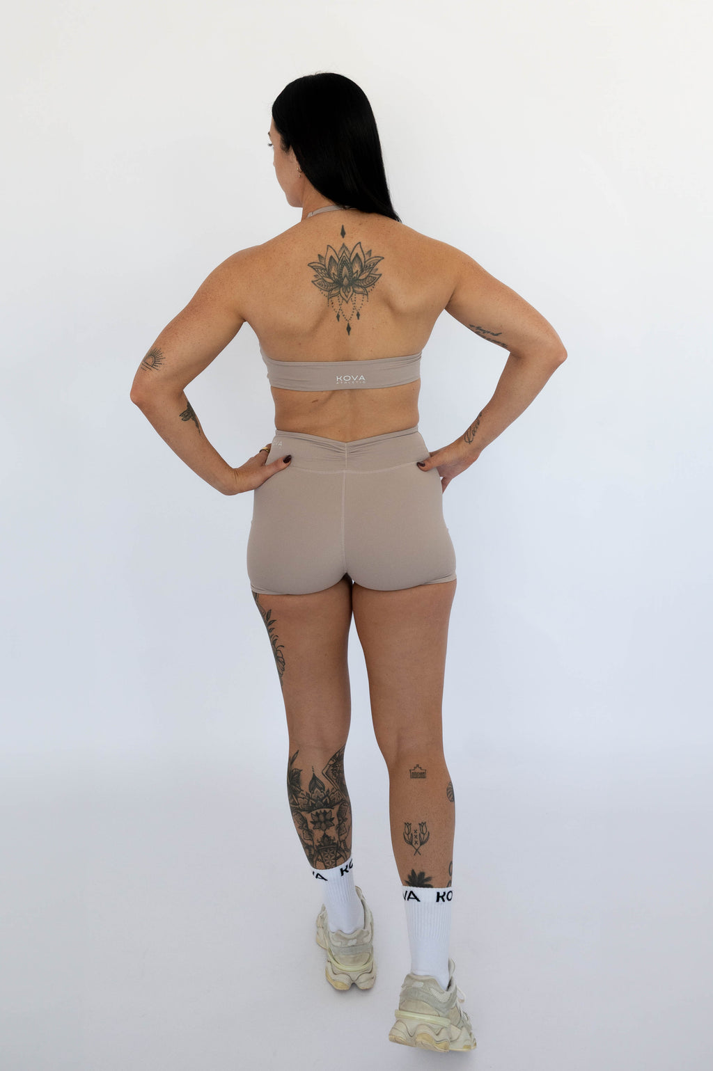 Shorts and Sports Bra