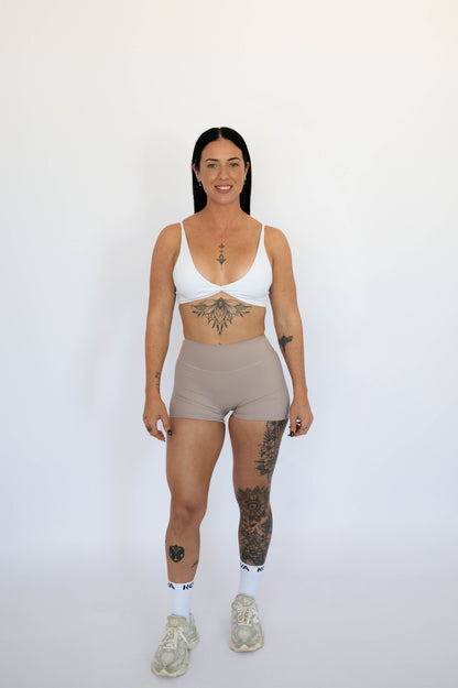 KOVA Sculpt Ruched Back Shorts