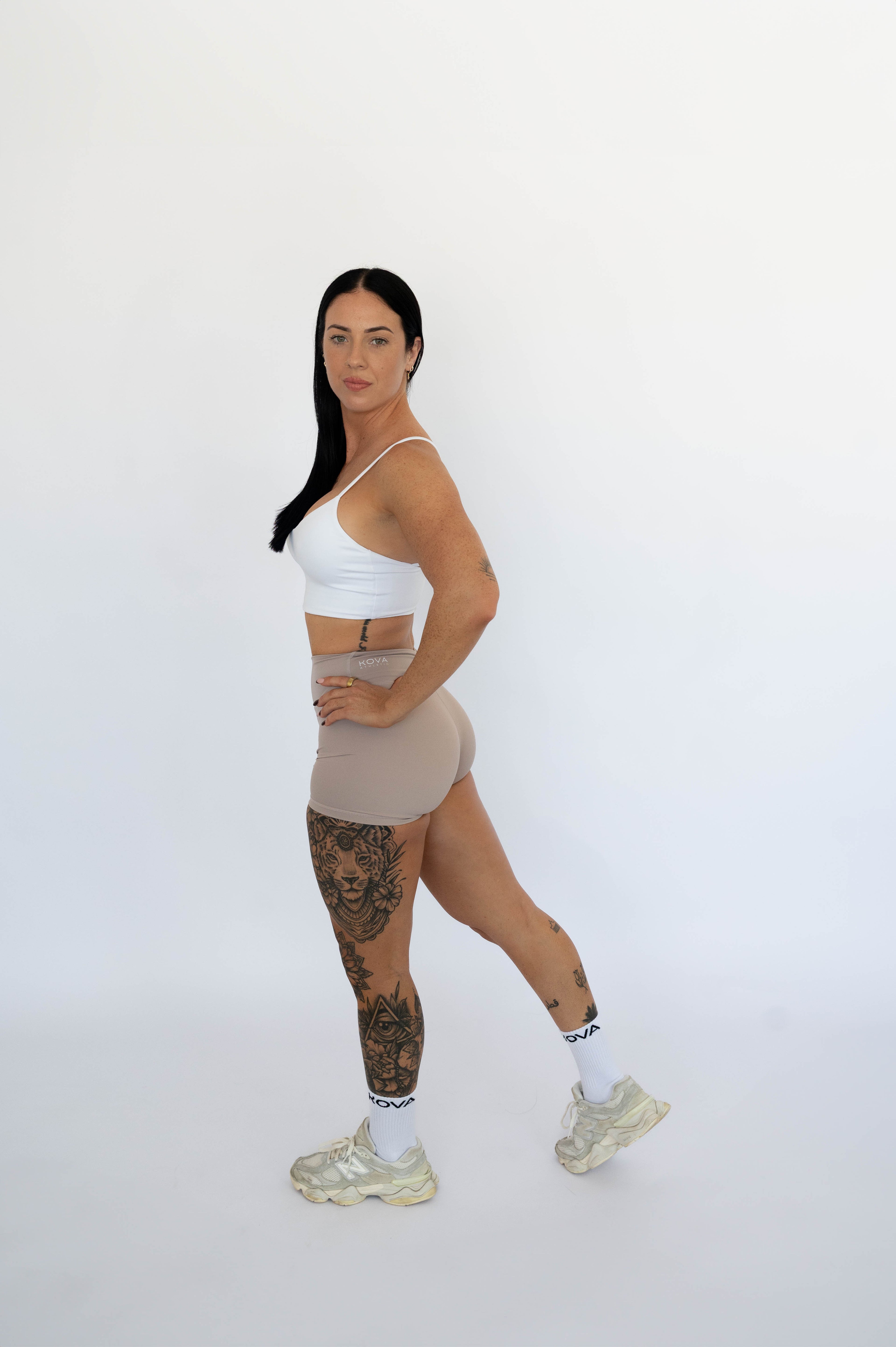 Sculpt Sports Bra - White