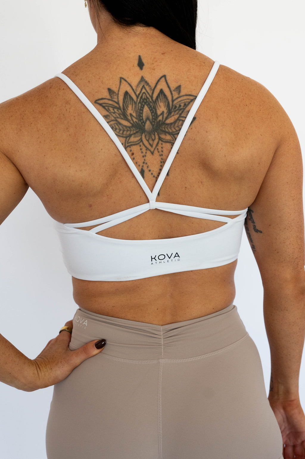 Sculpt Sports Bra - White