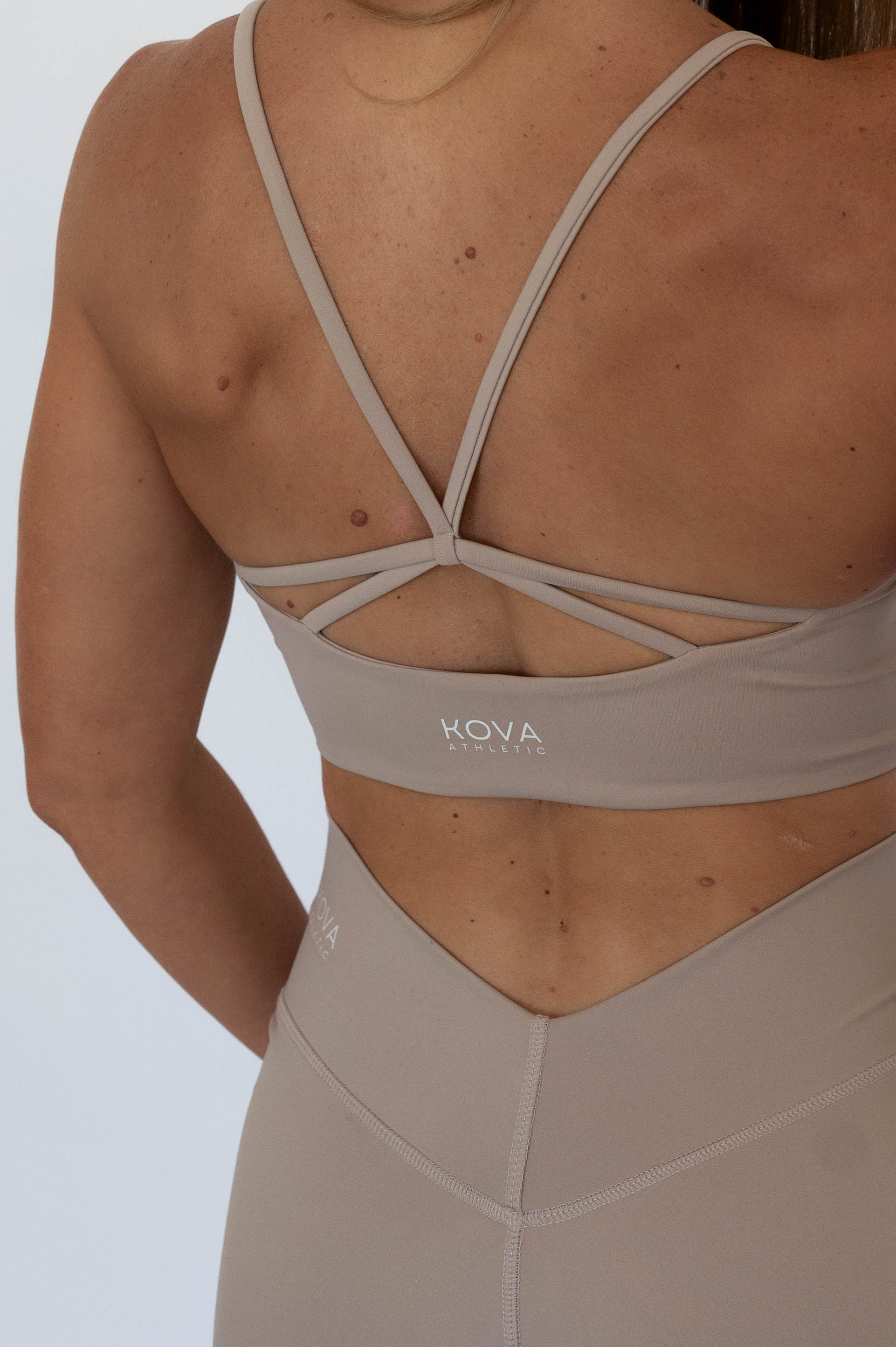 Sculpt Sports Bra - Stone