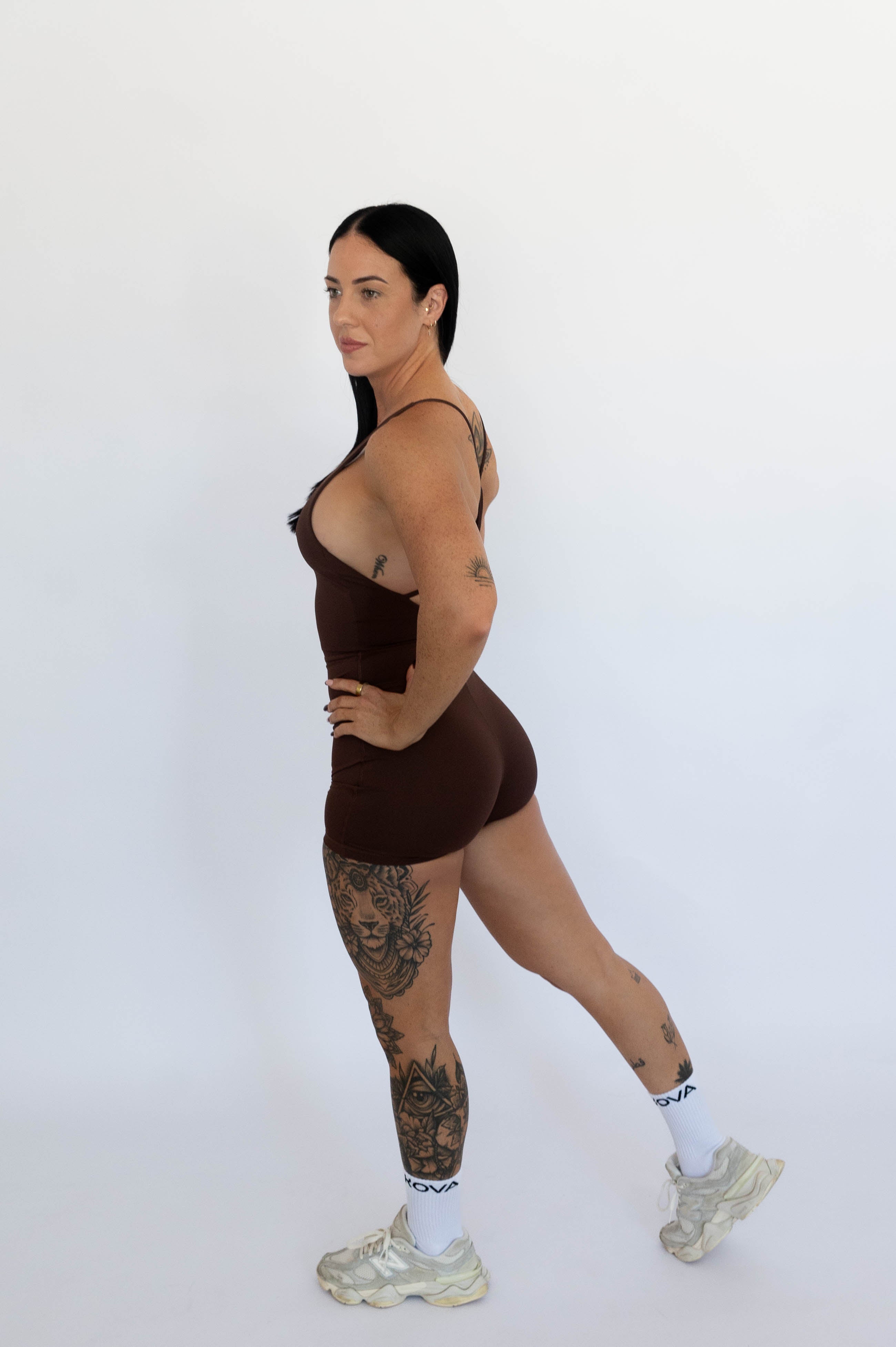 KOVA Sculpt Bodysuit - Mocha