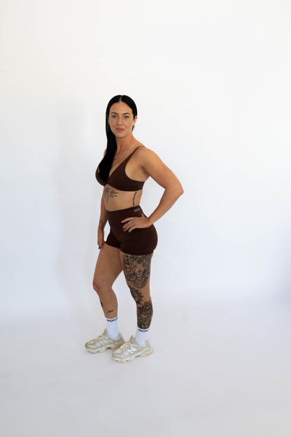 KOVA Sculpt Ruched Back Shorts