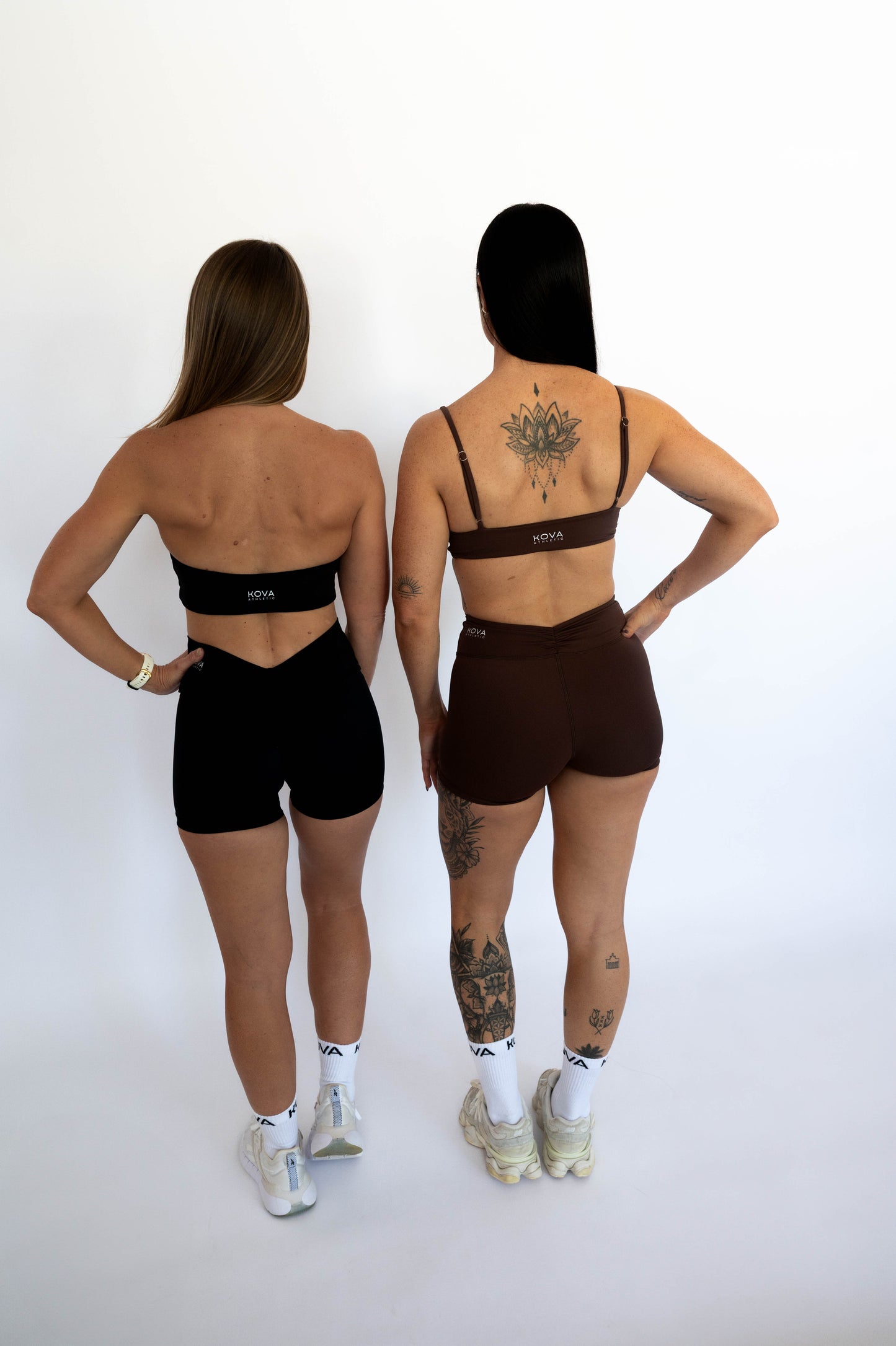 KOVA Sculpt Ruched Back Shorts
