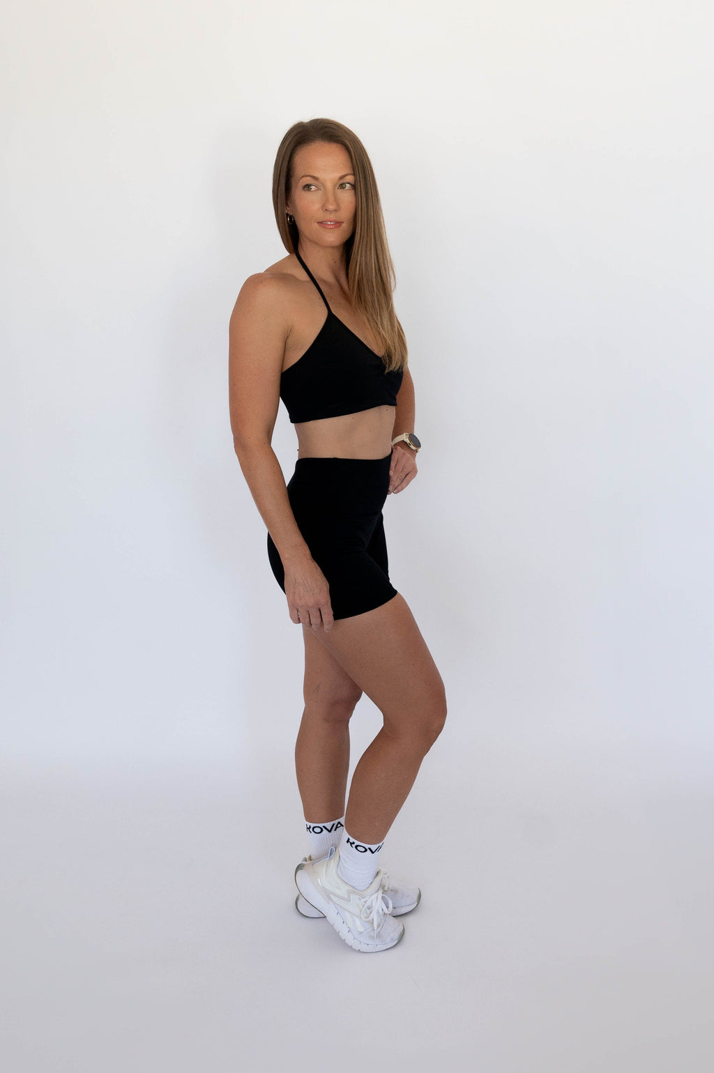 Sculpt V-Cut Shorts - Black
