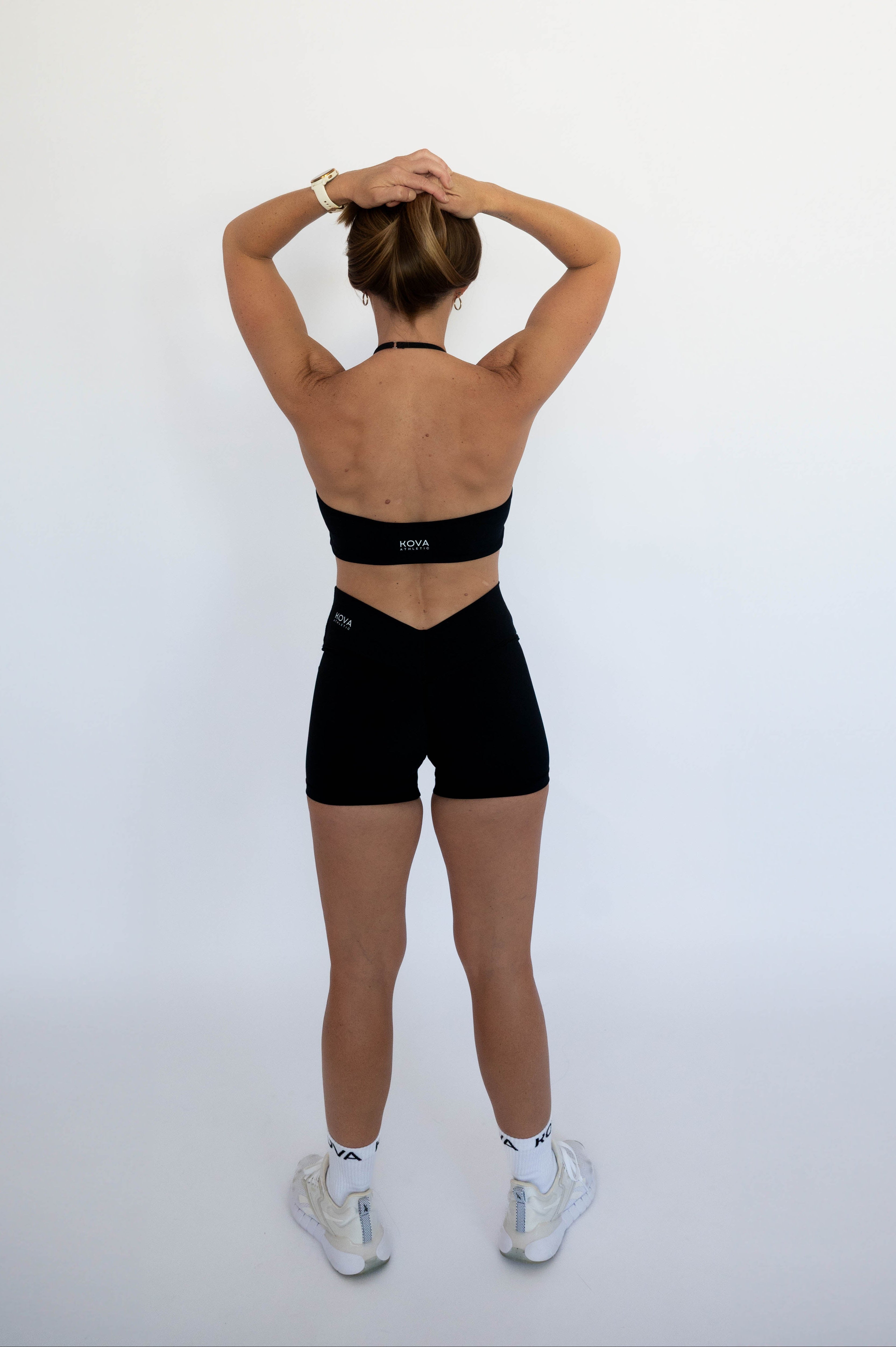Sculpt V-Cut Shorts - Black
