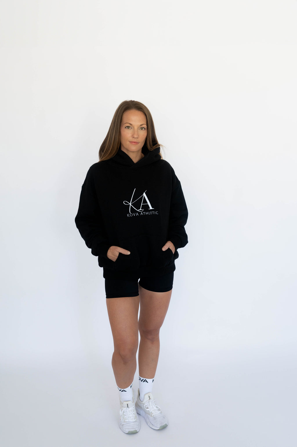 Relaxed Hoodie - Black