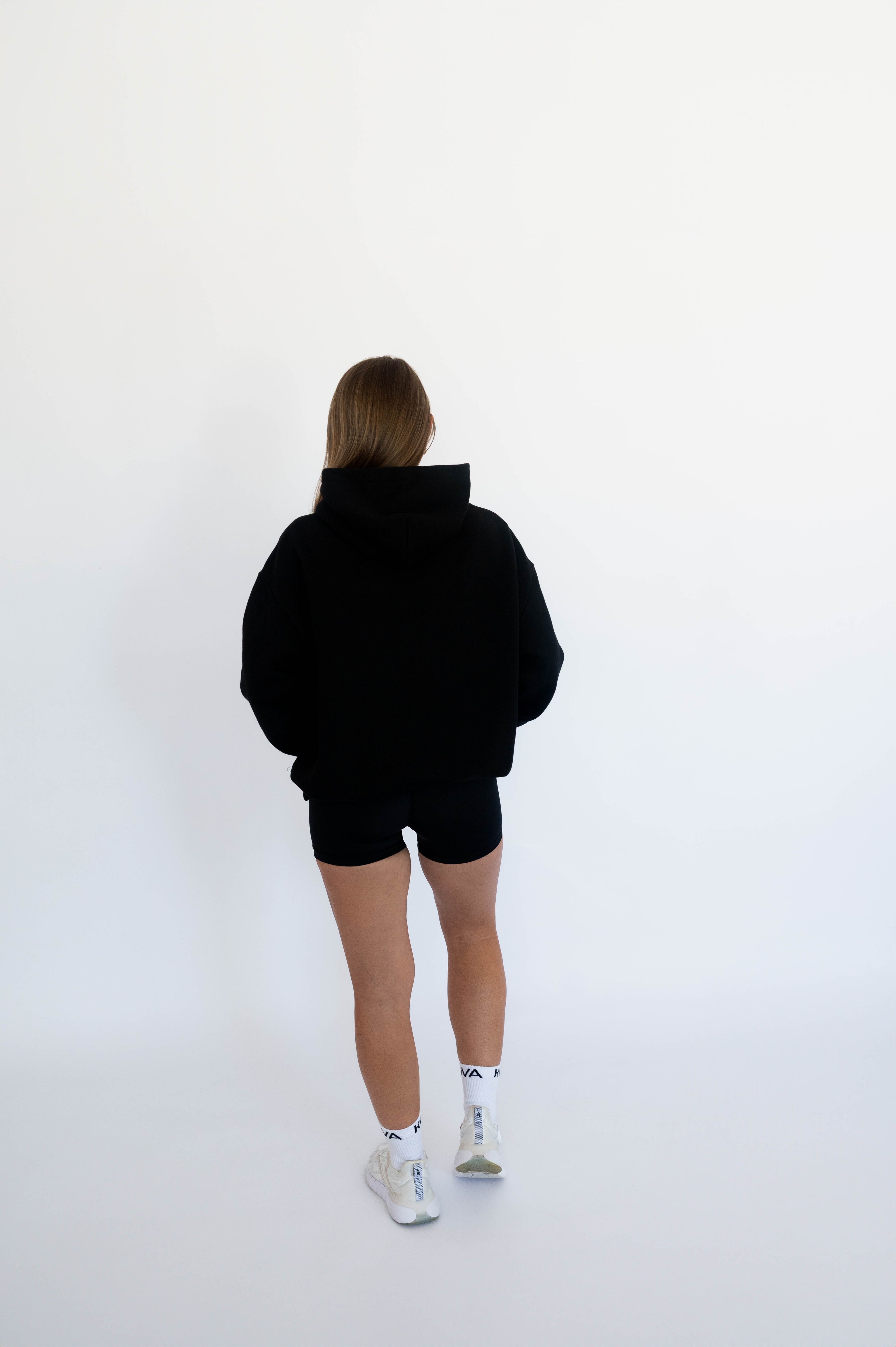 Relaxed Hoodie - Black
