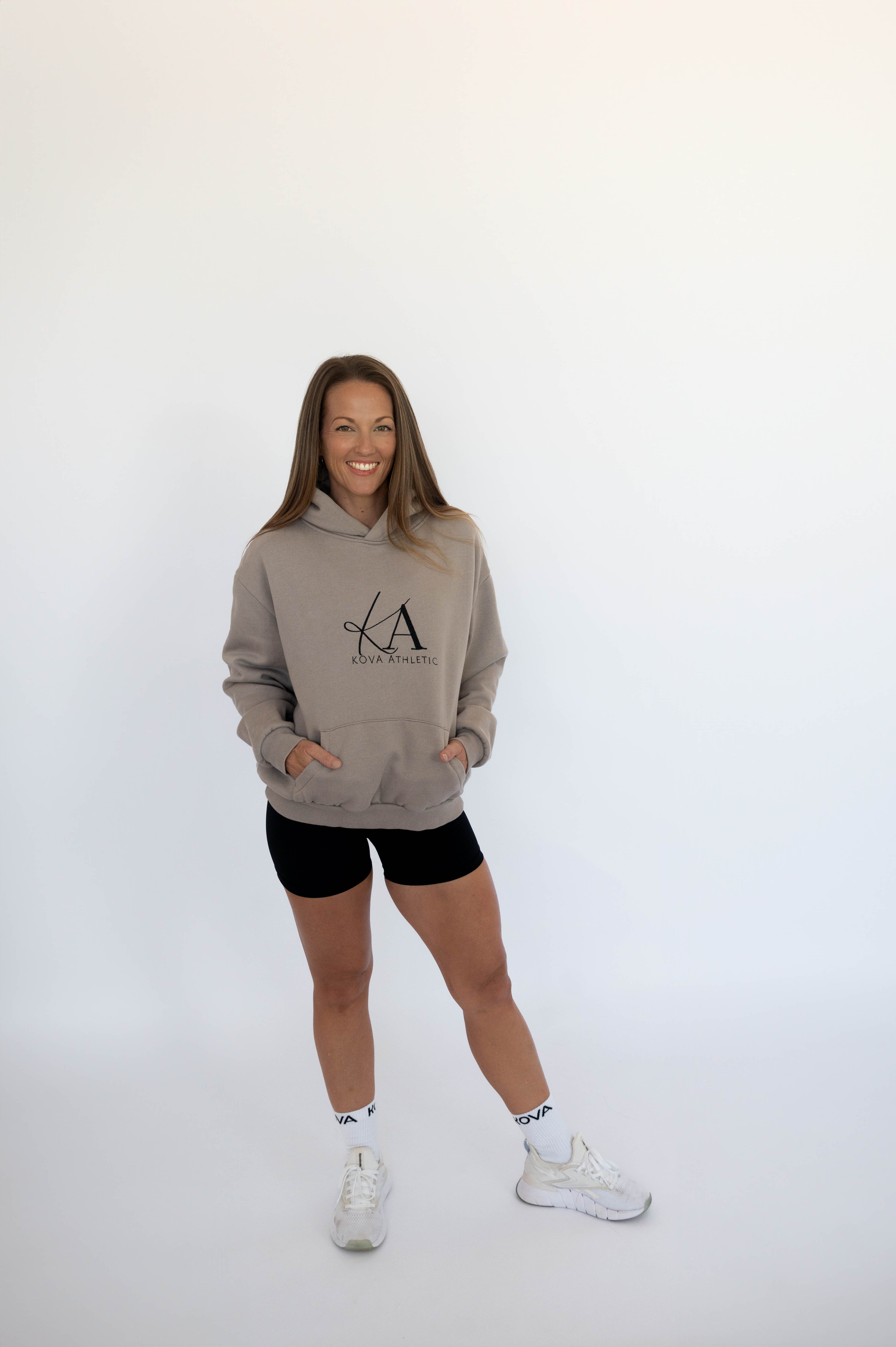 Relaxed Hoodie - Taupe