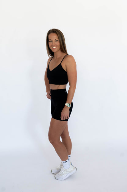 KOVA Sculpt Ruched Back Shorts