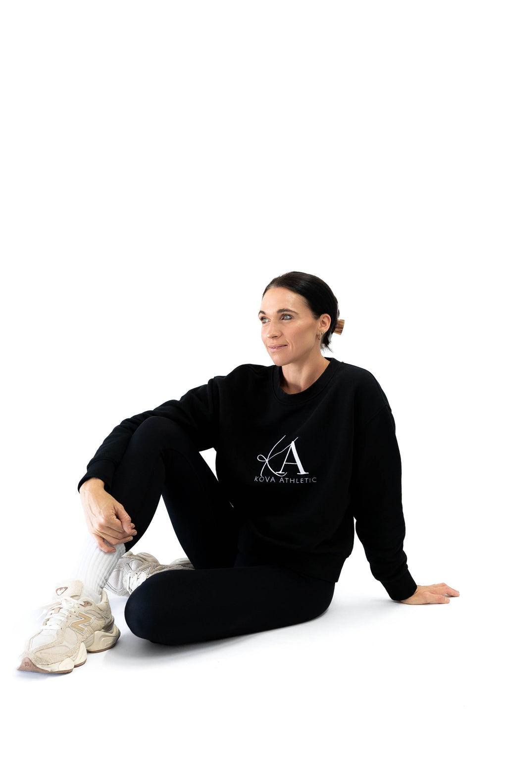 Relaxed Crew - Black