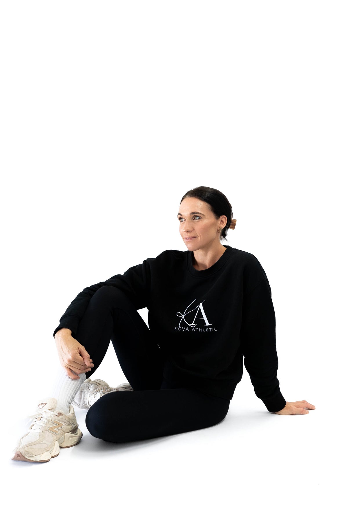 Relaxed Crew - Black
