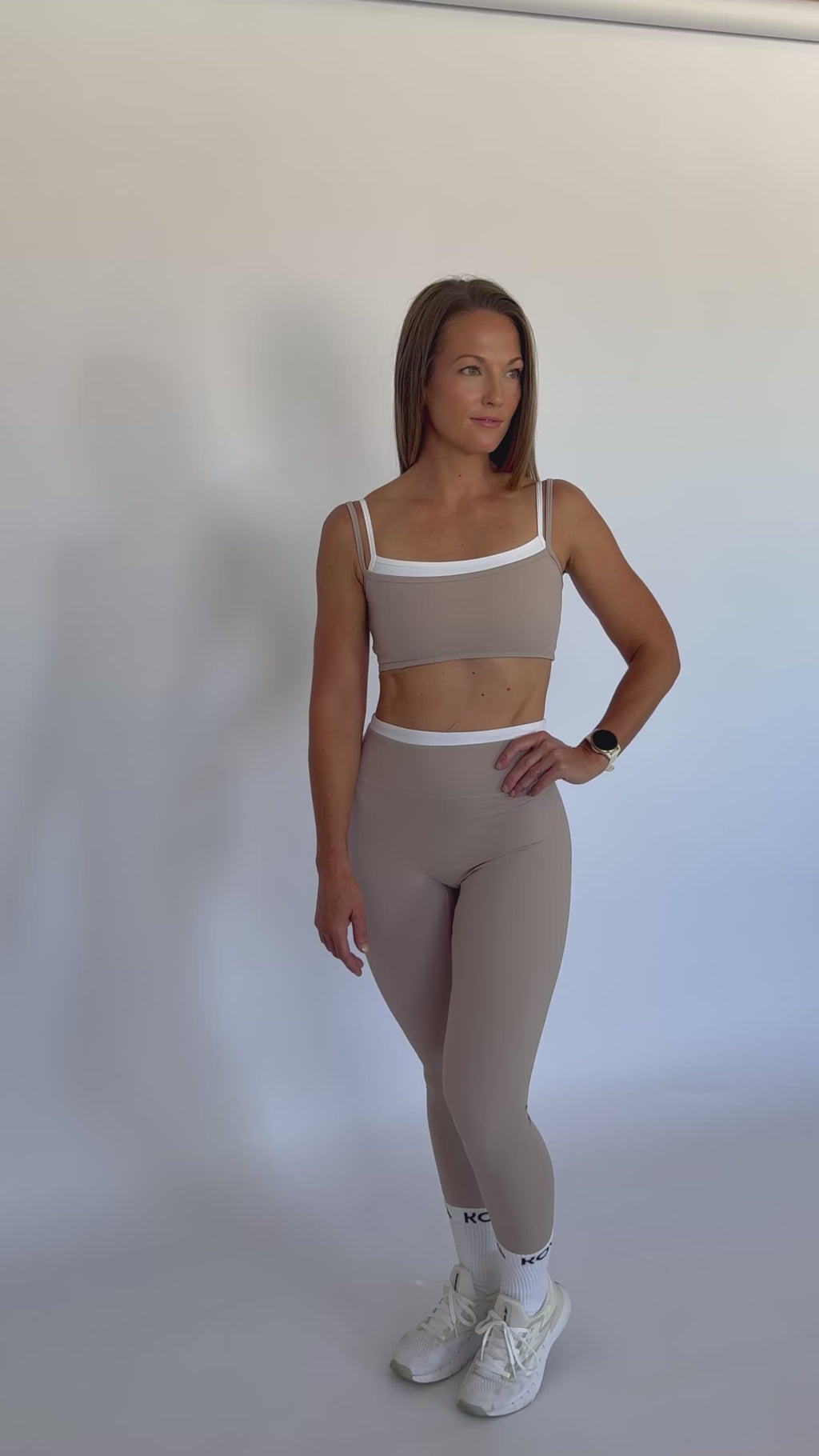 Sculpt Two-Tone Leggings