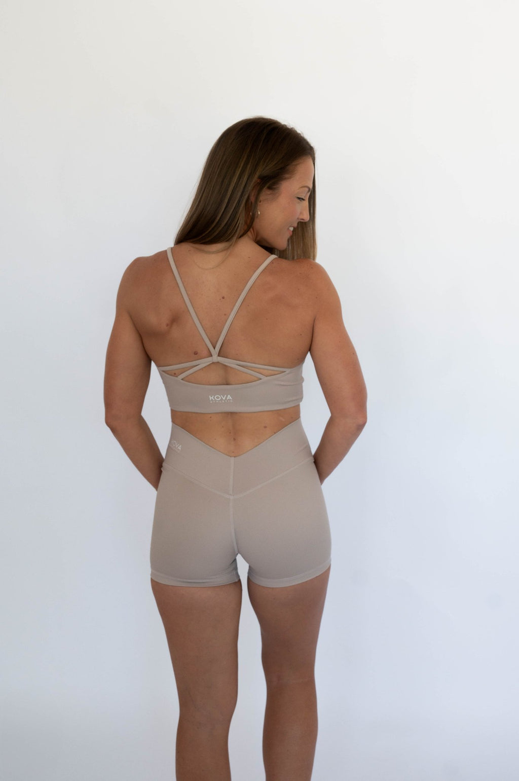 Shorts and Sports Bra